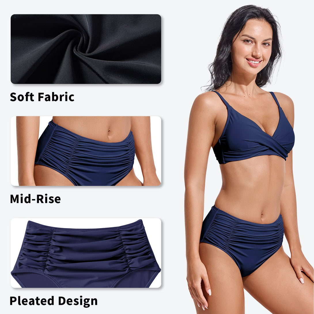 Women's Tummy - Control Bikini Bottoms - Stylr